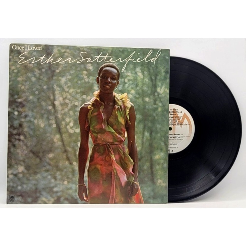 ESTHER SATTERFIELD - ONCE I LOVED - SOUL JAZZ LP RECORD A&M